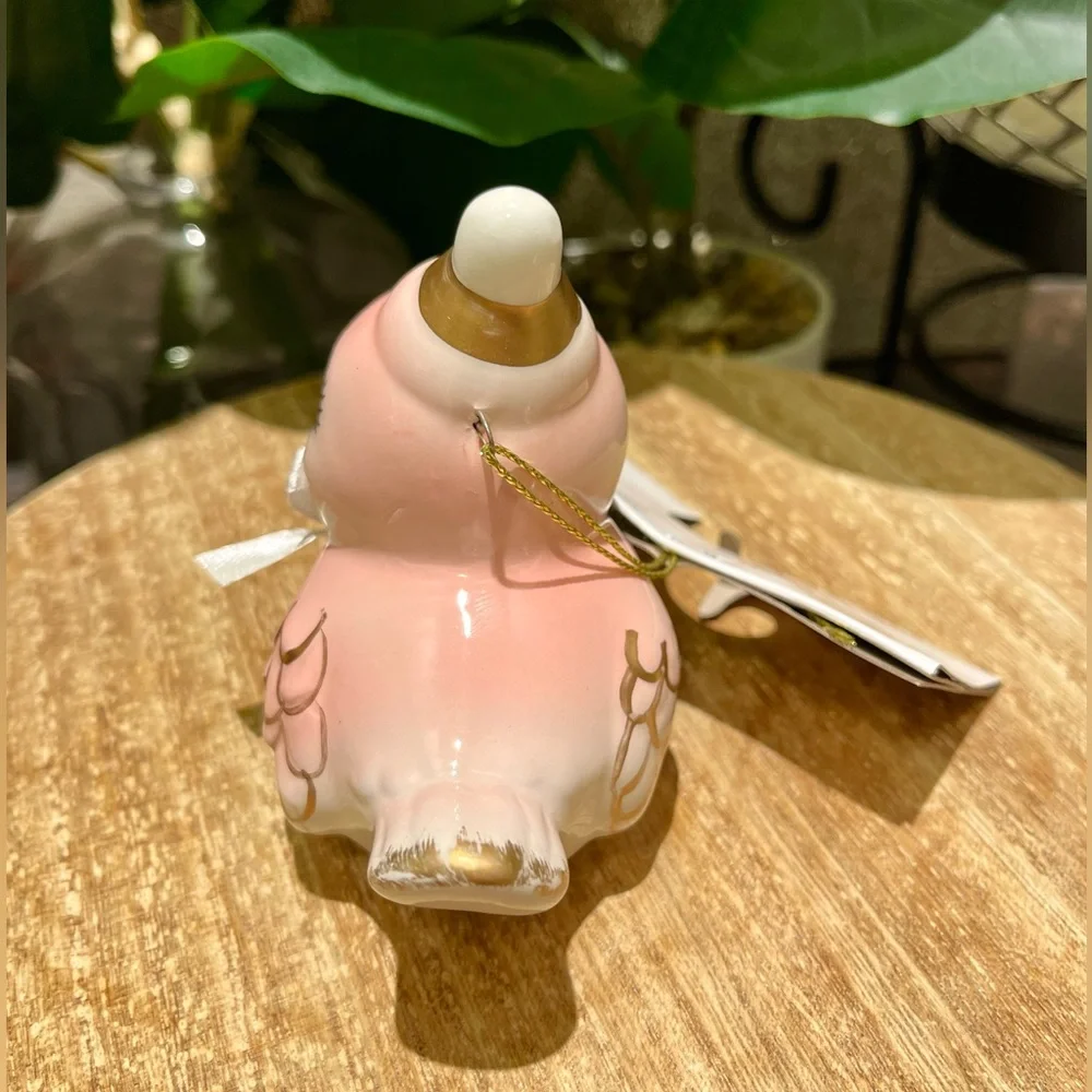 Target Wondershop Retro Baby Pink Bird Christmas Ornament - Picture 3 of 9